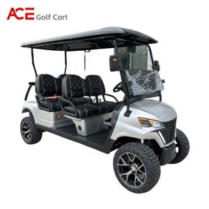Quality 4 Seaters Hunting Battery Operated Golf Buggy With Powerful 4kw AC Motor Controller wholesale