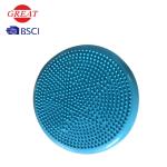 Ecofriendly PVC Massage Cushion , Classic Color Exercise Ball Seat Cushion
