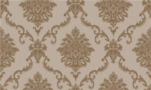 Quality Pvc Vinyl 1.06 Meter Wallpaper For Dining Room Feature Wall , Water Ink Printing wholesale