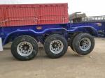 40ft 12m Tractor Trailer Truck 3 Axle Skeleton Semi Trailer For Container