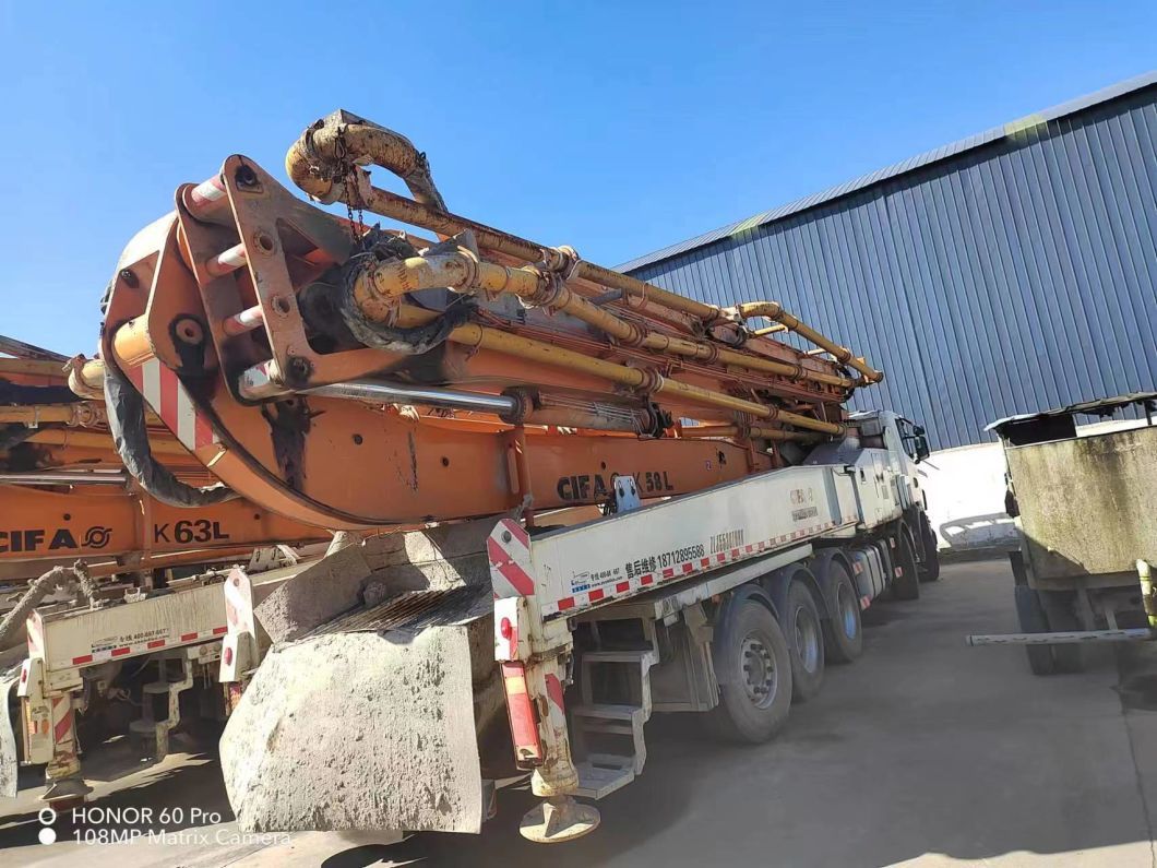 2010 Zoomlion Cifa 58m Concrete Pump Truck Pump Beton Pump