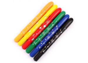 Quality Eco-friendly fancy 6 colored Non-toxic wax crayon set/cheaper and good fashion rotating crayon wholesale