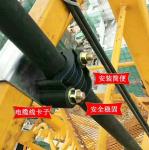 Oil Resistant Crane Electrical Cable , 3×16mm2 Black Electrical Cable
