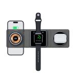 Foldable Travel Charger 15W Wireless Charging Pad Over-heat Protection For