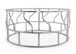Economy Heavy Duty R800 Circular Cattle Feeder , Steel Cattle Ring Feeder