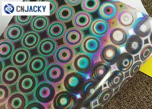 Quality High Grade Membership Card Making Materials , Large Circle Holographic Printing Material wholesale