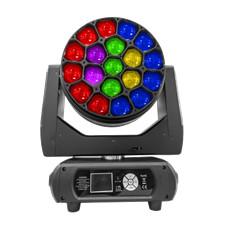 Quality 19pcs 40W High Power RGBW 4in1 LEDs LED Beam Wash with 22/36/57/76CH DMX Channel wholesale