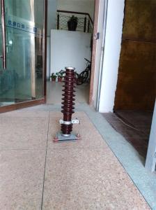 Quality 11kv 15 Kv Surge Arrester High Voltage Outdoor / Porcelain Lightning Arrester wholesale