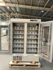 Quality Biomedical Blood Bank Freezer 658L Large Capacity With Double Foaming Glass Door wholesale