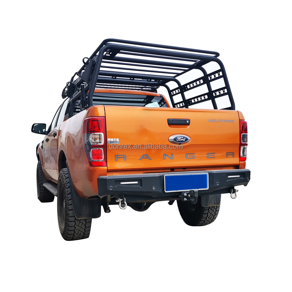 Original Car Hole Installation Front Bumper for Ford Ranger Steel Car Rear Bumpers