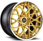 Sputtering 3 Piece Forged Wheels Machined Face 18 19 20 21 and 22 inches