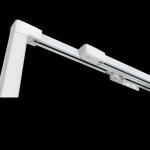 1.7m Length Motorized Retractable Telescopic Curtain Track