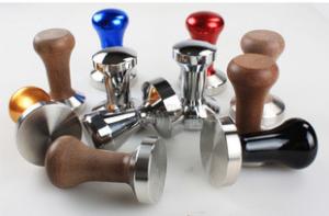 Quality solid stainless steel espresso coffee pressure powder hammer pressure bar wholesale