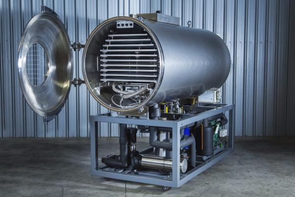 Energy Saving Large Scale Freeze Dryer 0.4 Square Meters Effective Drying Plank