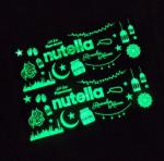 PVC Luminous Self Adhesive Label Stickers Custom Logo With Film