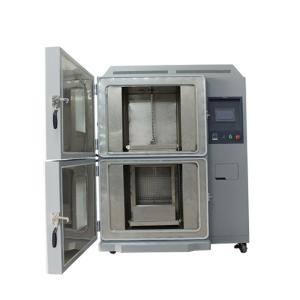 Quality 304 Steel Rapid Thermal Shock Test Chamber Two Zone IEC 60068-2-14 Standard wholesale