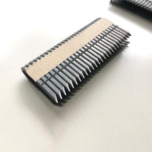 Quality Hot Dip 10.5 Gauge Galvanised Fencing Staples C3 Wire Paper Collated 33mm wholesale
