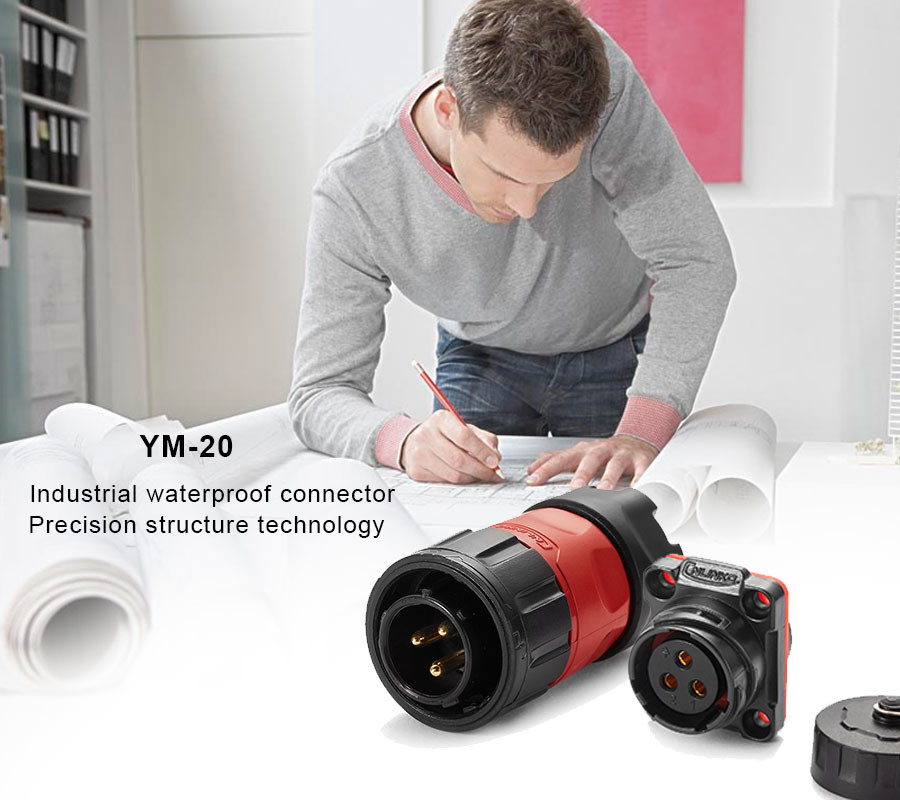 Stable Performance Low Voltage Power Cable 4 Pin Power Plug for Live Stage Equipment
