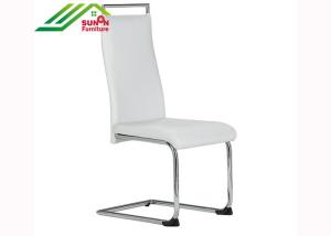 Quality Restaurant 60KGS 57.5cm Luxury Upholstered Dining Chairs wholesale