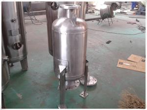 Quality 304 Stainless Steel Air Compressor Receiver Tank , Pneumatic Accumulator Tank wholesale