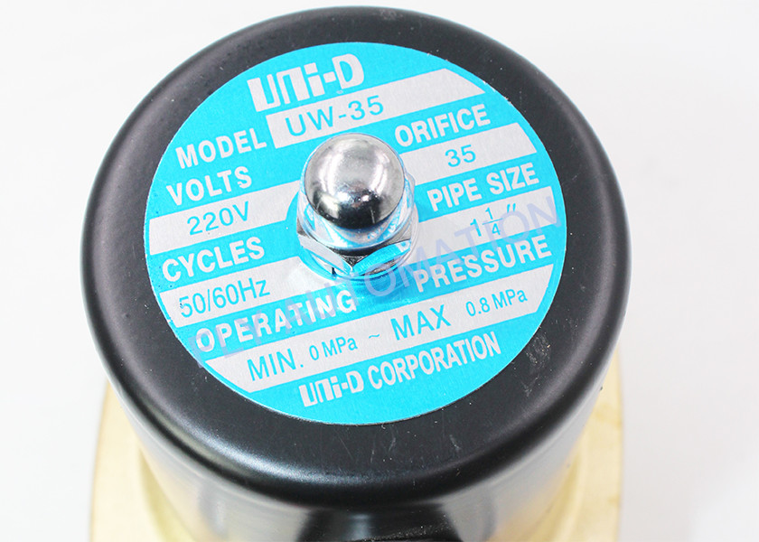 UW-35 G1 1/4" Water Solenoid Valves ISO Standand