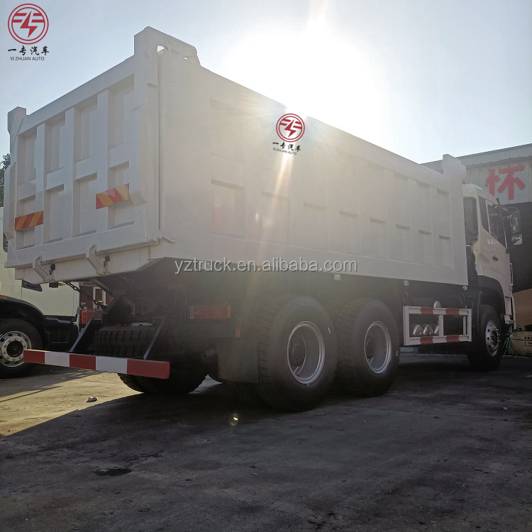 Dongfeng 350hp 6x4 10 wheel 30-40T Dump Truck Heavy Duty and Cab with Dual Sleepers