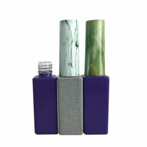 Quality 10ml 12ml 15ml Empty UV Gel Polish Bottles Glossy Painted Screen Printing wholesale