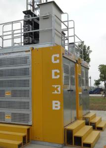 Quality Durable Temporary Construction Elevators , Low Starting Current Construction Site Elevator wholesale