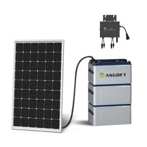 Quality Micro Inverter Energy Storage Battery Balcony Solar Power Station 800W wholesale