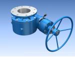 Cast Steel Ip65 Ball Valve Gearbox For Pneumatic Actuators