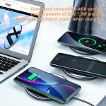 Essager Mirror Desktop Wireless Chargers 15W 10W 7.5W 5W Qi Wireless Phone