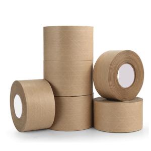 Quality Water Activated Gummed Kraft Paper Tape For Packaging wholesale