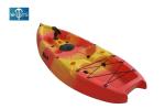 Plastic Hull Children'S Sit On Top Kayak / Solo Youth Kayak 220*66*25CM Size