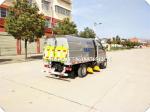 2CBM Mini Street Sweeper Truck , Street Washing Truck Stainless Steel 304