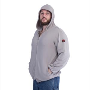 Quality CFR 7.5oz Tall Fire Proof Hoodie NFPA70E FR Pullover Hoodie wholesale