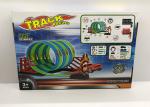 Super Fun Toy Race Car Track Sets , Speedway Race Track Toy 360 Degree Flip