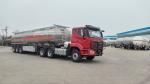 40CBM Petroleum Semi Tanker Trailer 3 Axles 7 Compartment
