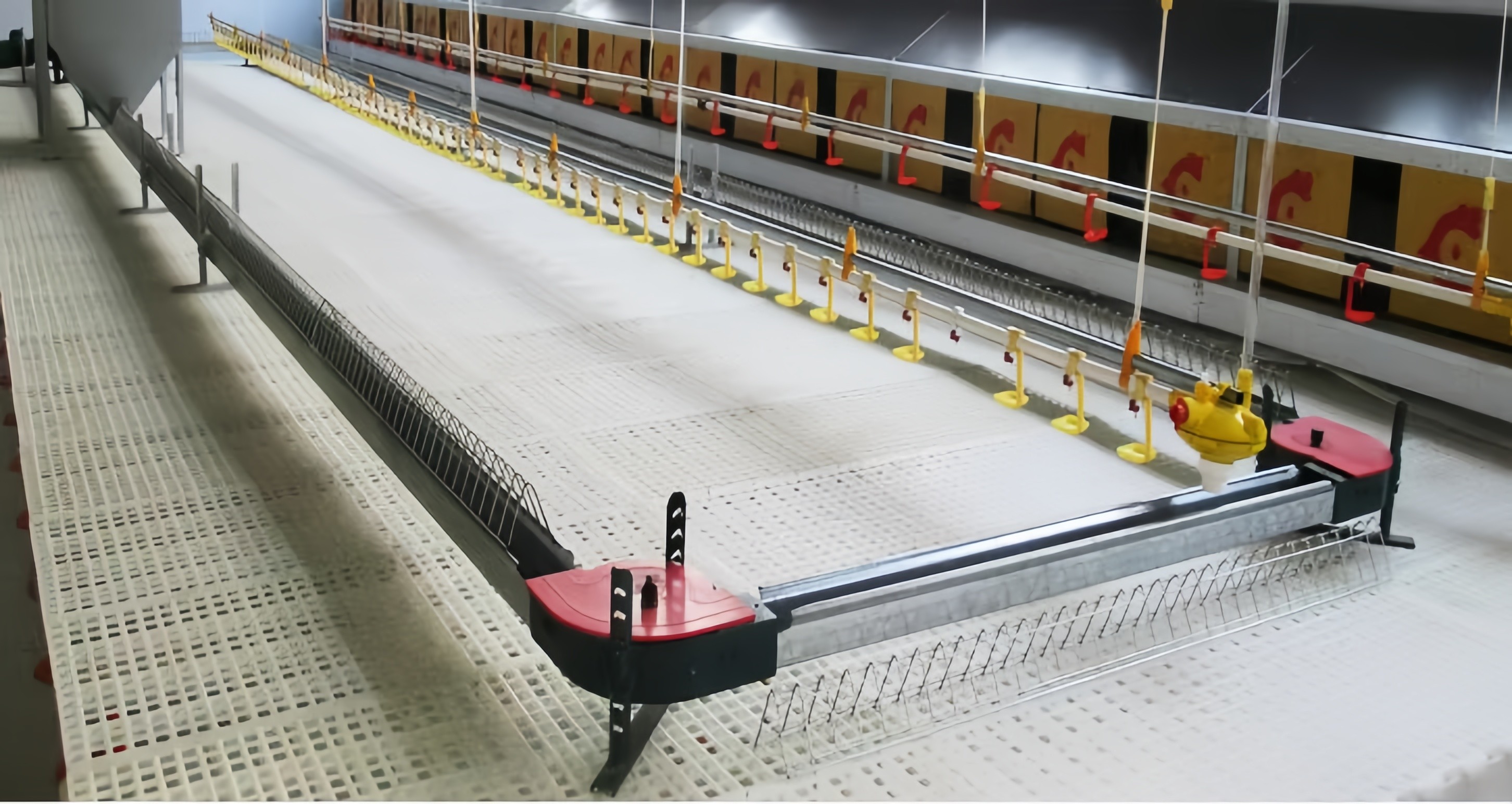 Poultry Farm Plastic Slatted Floor Broiler House 2kg 16*16mm / 20*26mm Hole