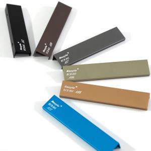 Quality Strip Line Square 160mm Aluminium Door Pull Handles wholesale