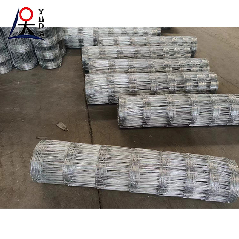 Poultry Galvanized Iron Wire Mesh Hinge Joint Field Goat Horse Field Fence