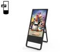 Galvanized 700nits 43in Lcd Signage Kiosk Stands 1920x1080