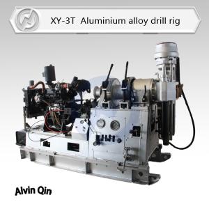 Quality light and portable aluminium alloy drilling rig XY-3T total weight 700kg,portable for hydr wholesale