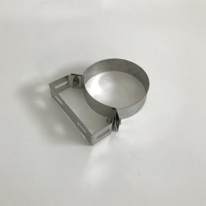 Quality Silver Wood Burning Stove Flue Kit Adjustable Bracket SUS430 Material Grade wholesale