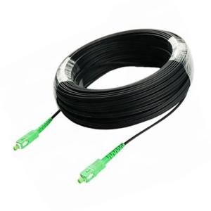 Quality 50M 100M SC APC Single Mode Simplex Outdoor FTTH Fiber Optic Drop Wire wholesale