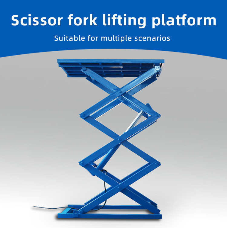 4 Tons Stationary Scissor Lift Table Workbench Stationary Lift Platform