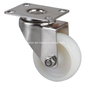 Quality Stainless Steel 2.5&quot; 70kg Plate Swivel Tpa Caster S34125-23 for Heavy Duty Industrial wholesale