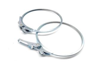 Quality Adjustable Slim Round Ring 2 Inch Galvanized Pipe Clamps Connection Tube wholesale