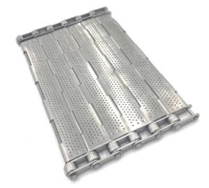 Quality High Temperature Wire Mesh Conveyor Belt Slat Band Plate wholesale