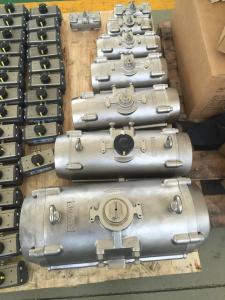 Quality stainless steel SS304/SS316 body pneumatic rotary actuators for butterfly valves ball valves wholesale