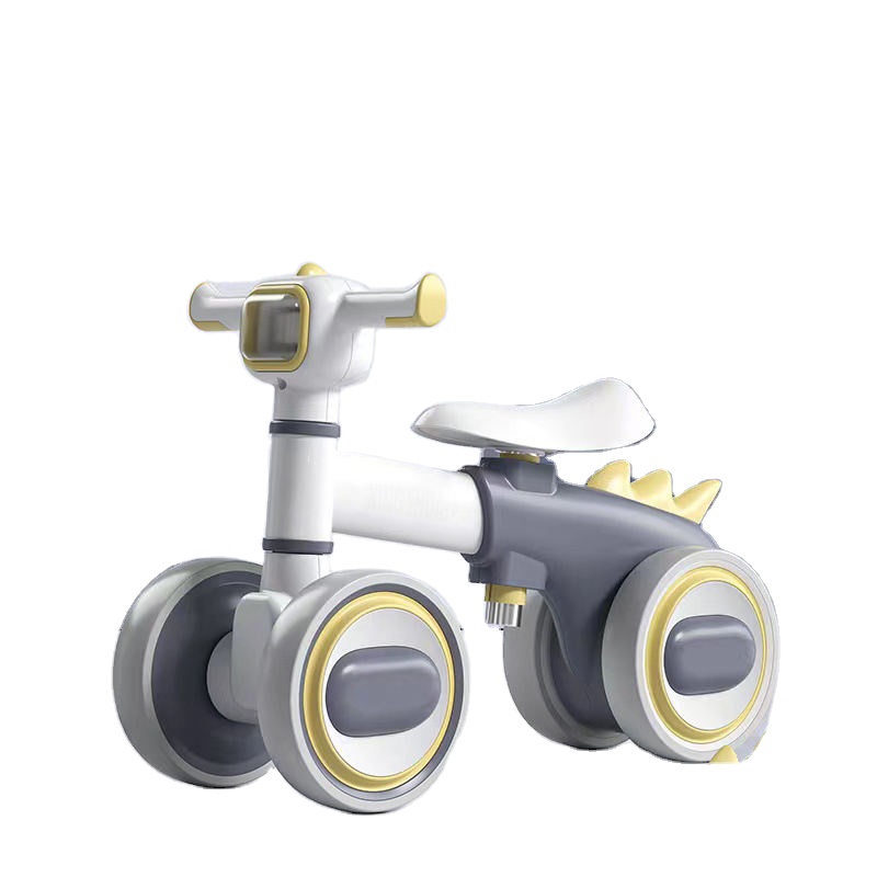 Children's Balance Bike with EVA Silent Wheel Scooter Baby Balance Car Bike Plastic Model